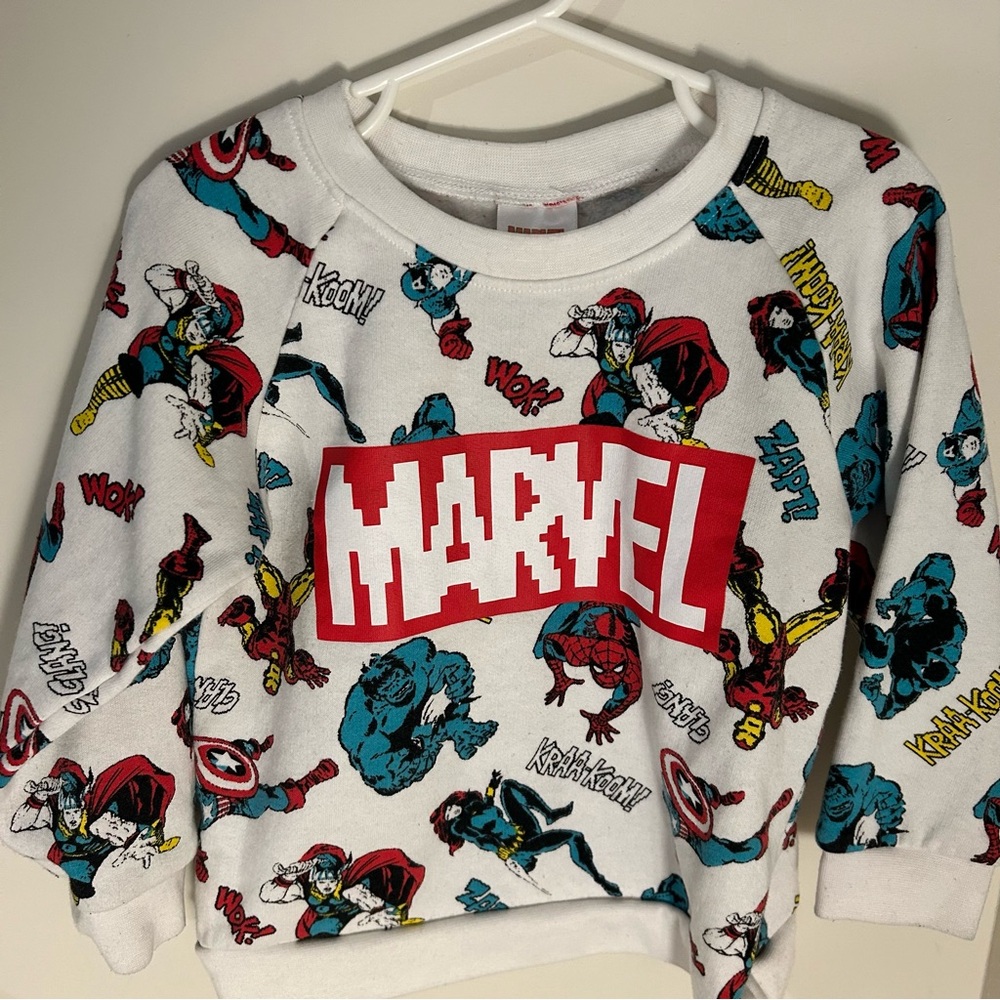 Toddler Marvel Sweatshirt
